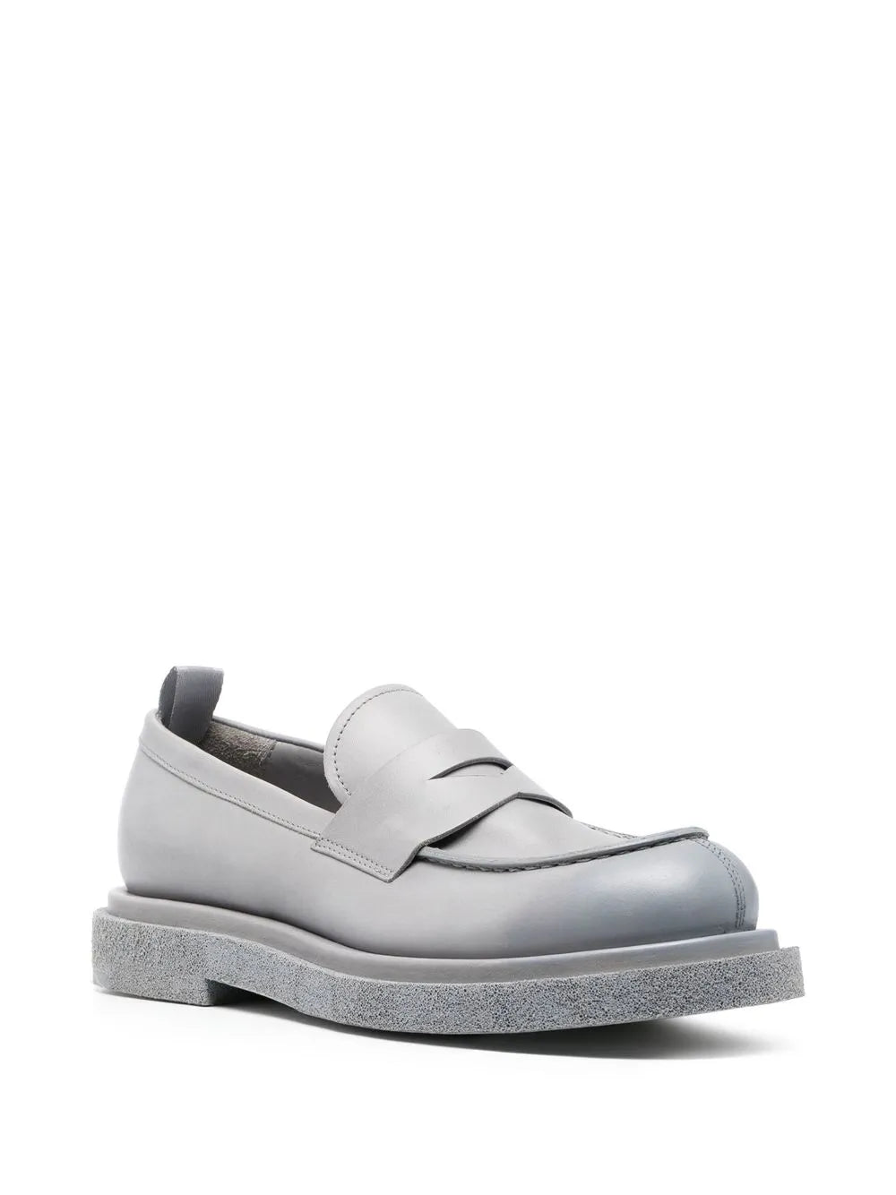 Officine Creative ombré spray-paint effect loafers