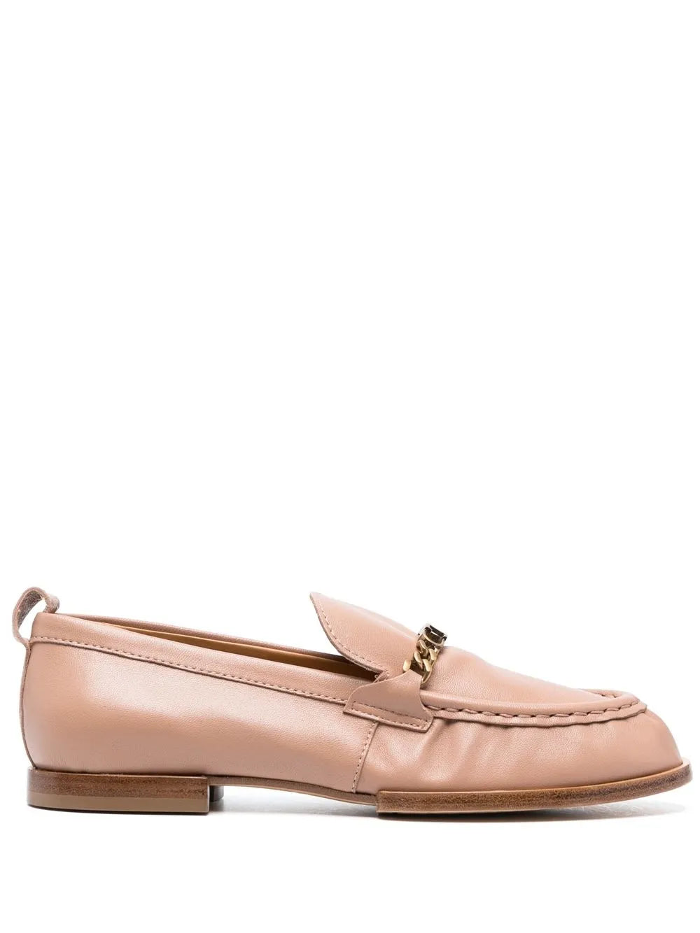 Tod's logo chain-link loafers