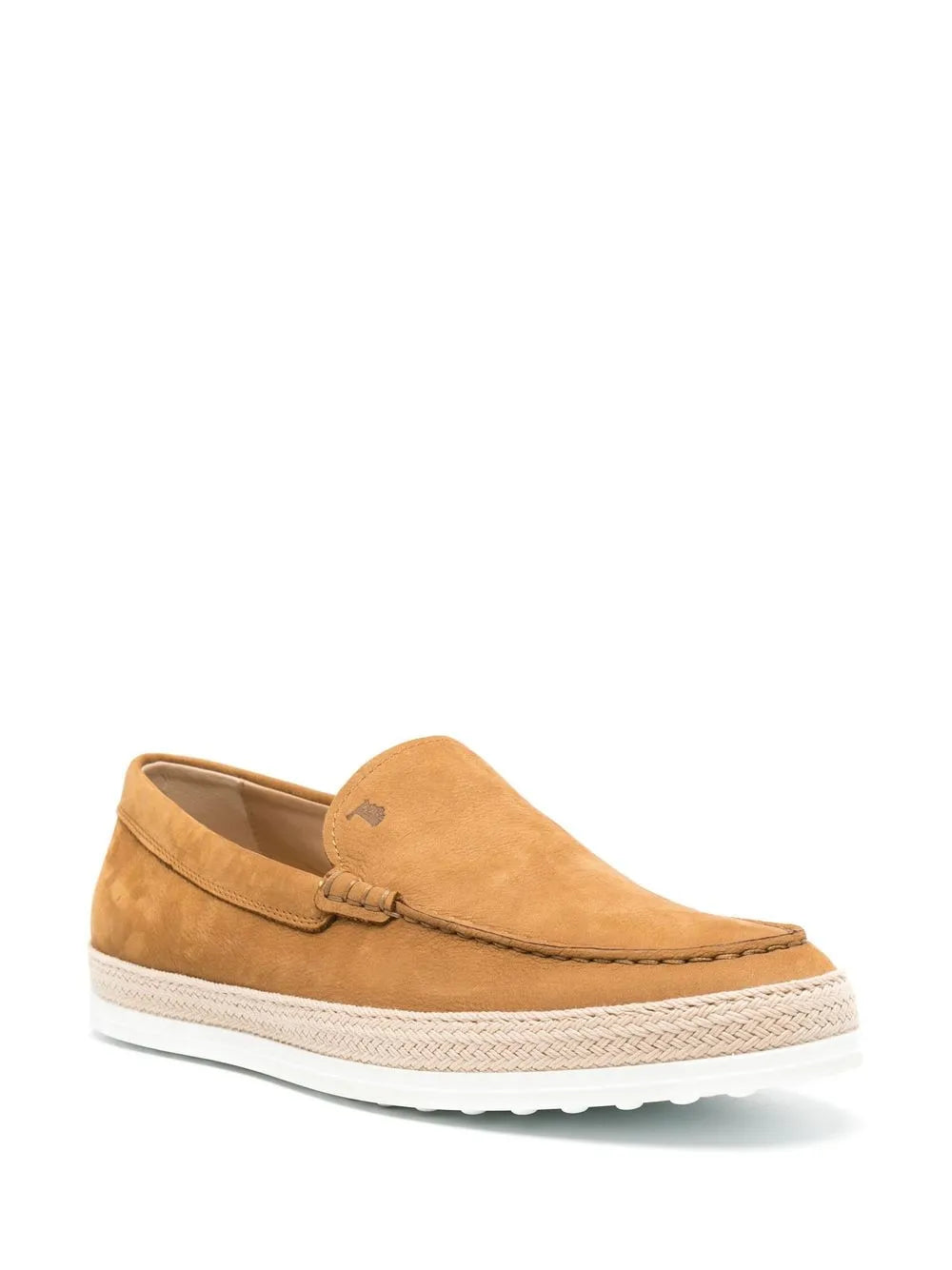 Tod's suede slip-on loafers