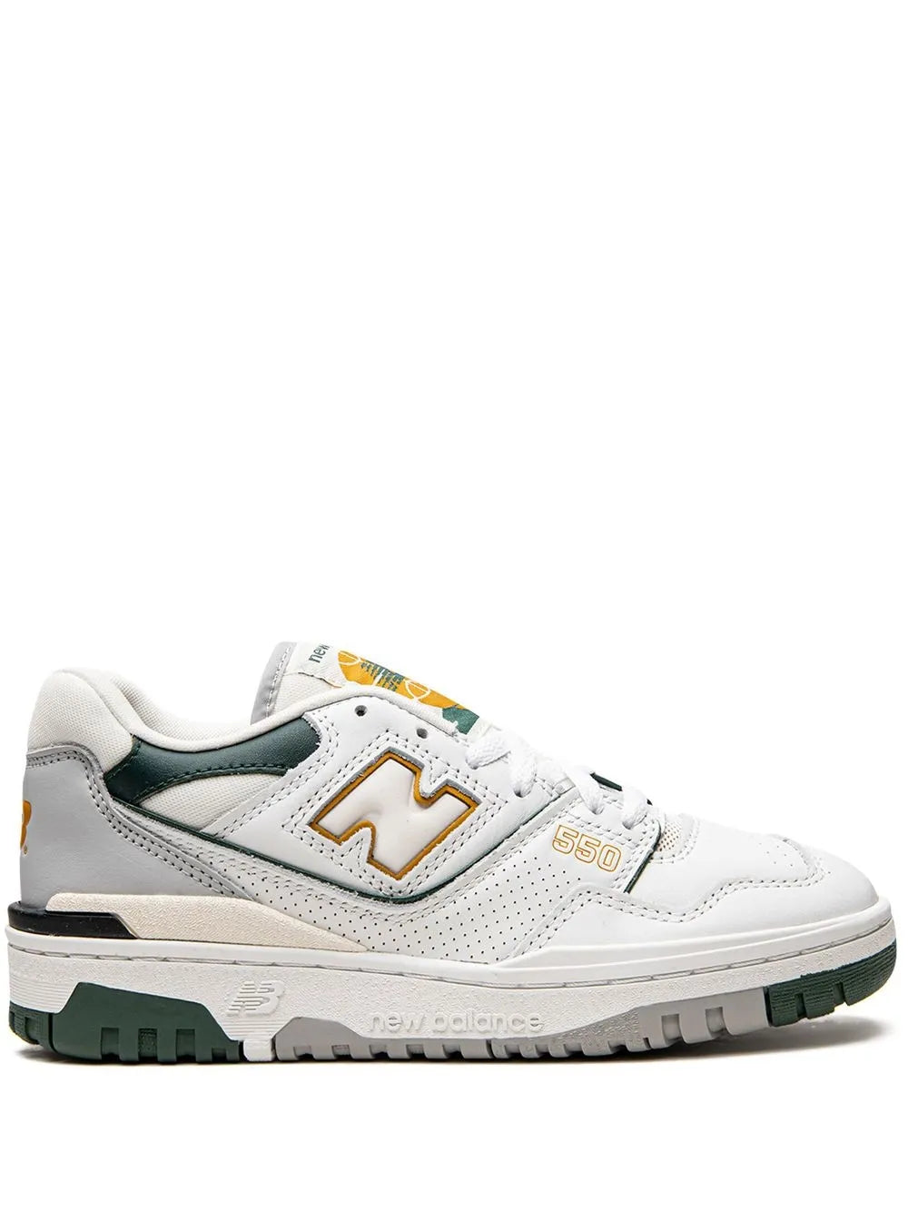 New Balance 550 "White/Nightwatch Green" sneakers