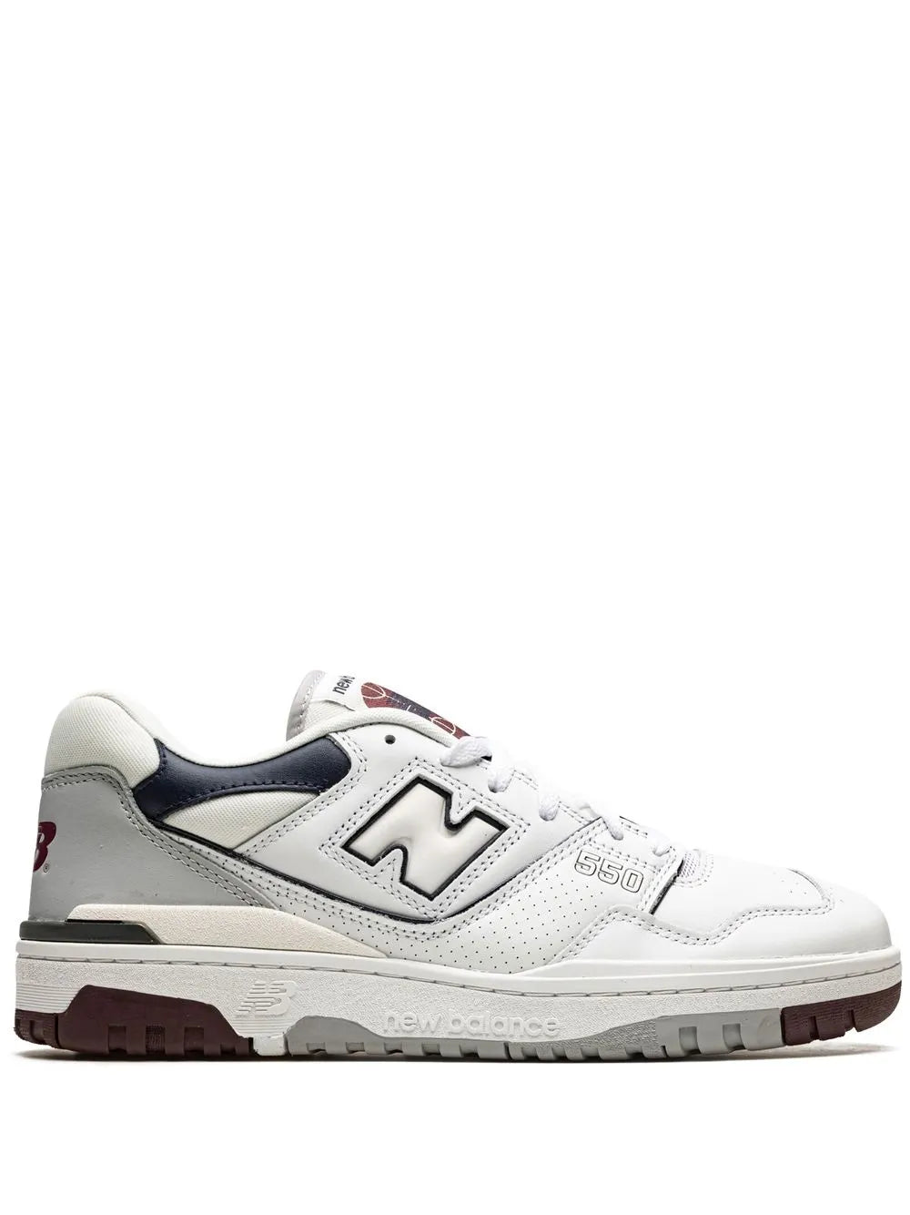 New Balance 550 "White/Indigo/Burgundy" sneakers