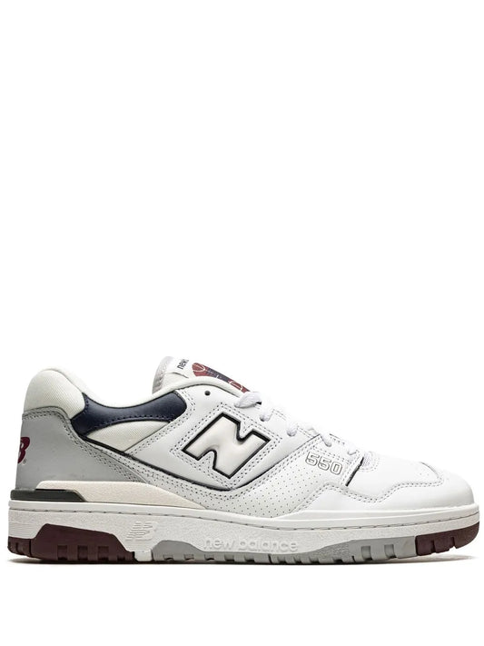 New Balance 550 "White/Indigo/Burgundy" sneakers