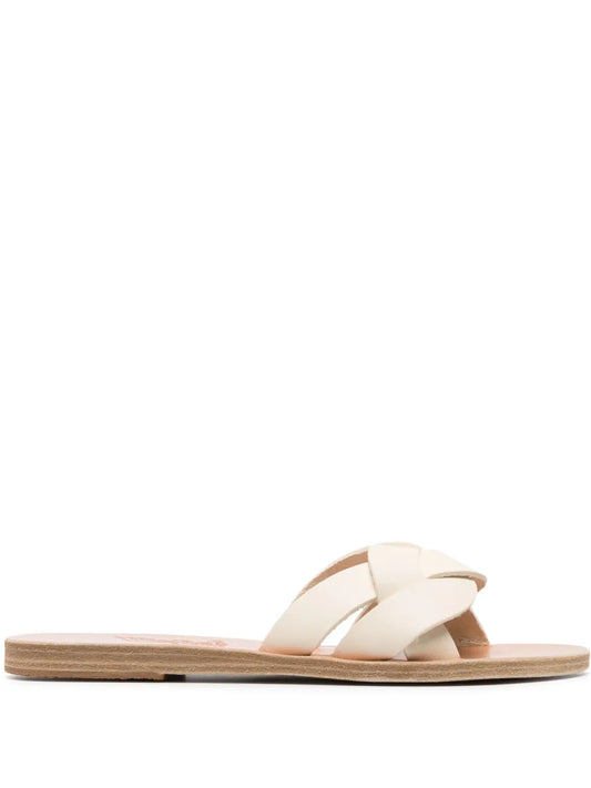 Ancient Greek Sandals Arachne leather slides