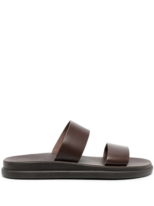 Ancient Greek Sandals Nicos leather slides 