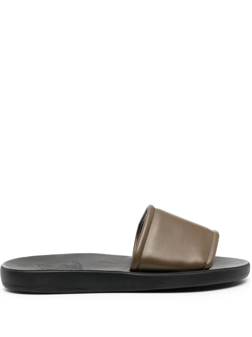 Ancient Greek Sandals Ageos leather slides 