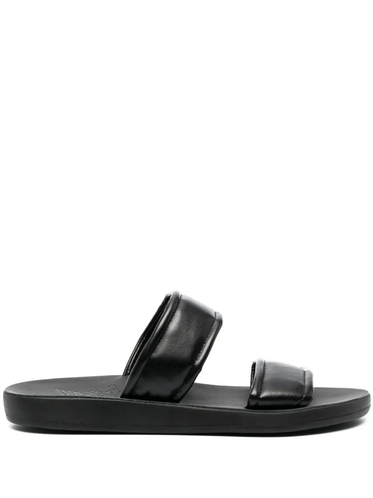 Ancient Greek Sandals Enias leather slides 