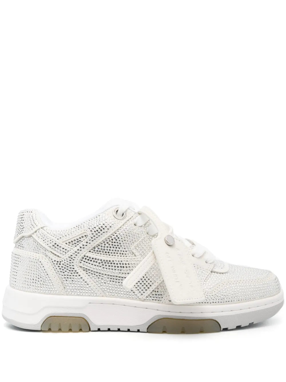 Off-White Out Of Office Strass leather sneakers