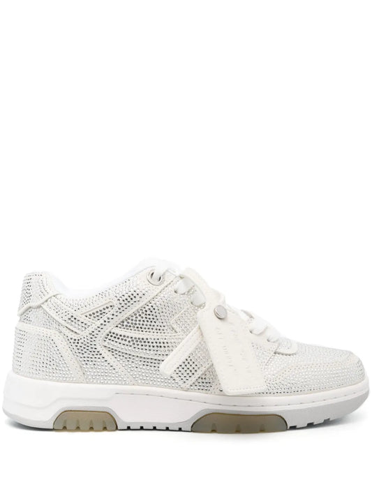 Off-White Out Of Office Strass leather sneakers