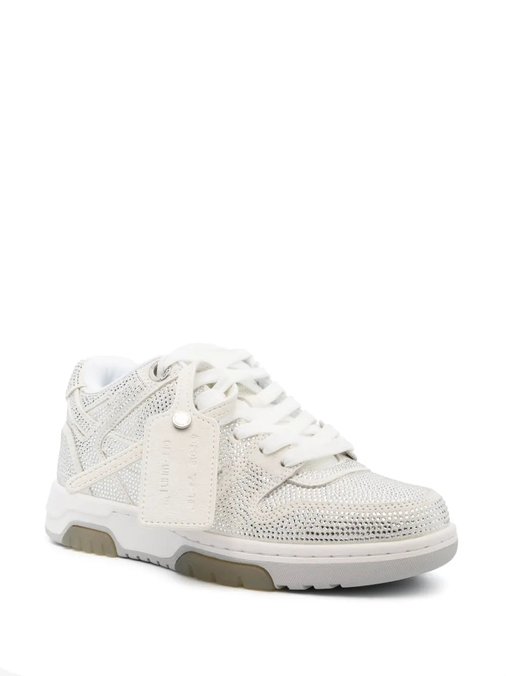 Off-White Out Of Office Strass leather sneakers