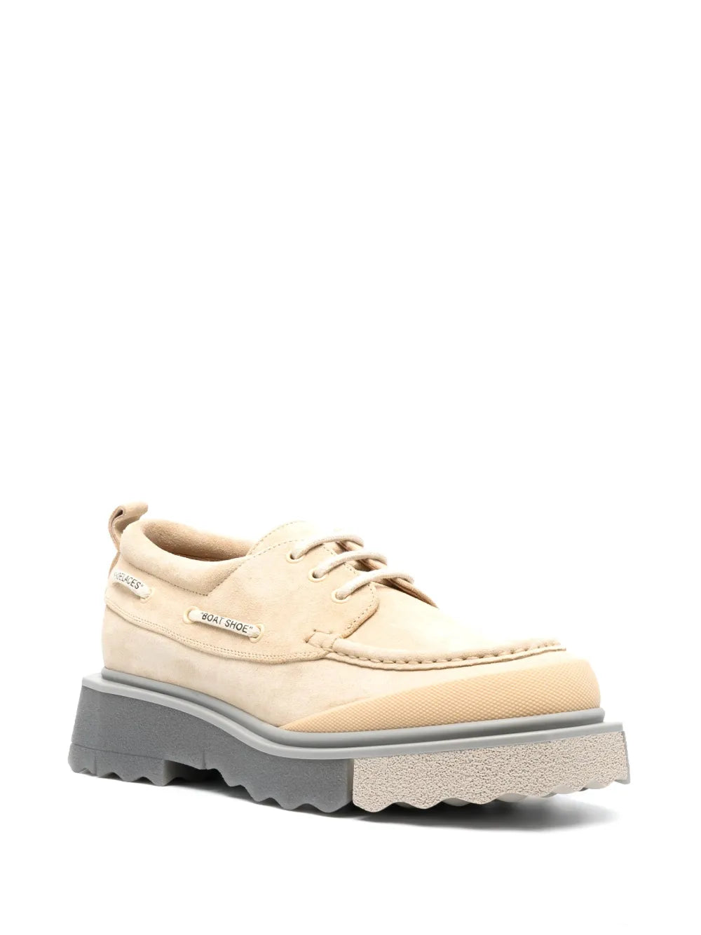 Off-White lace-up chunky loafers