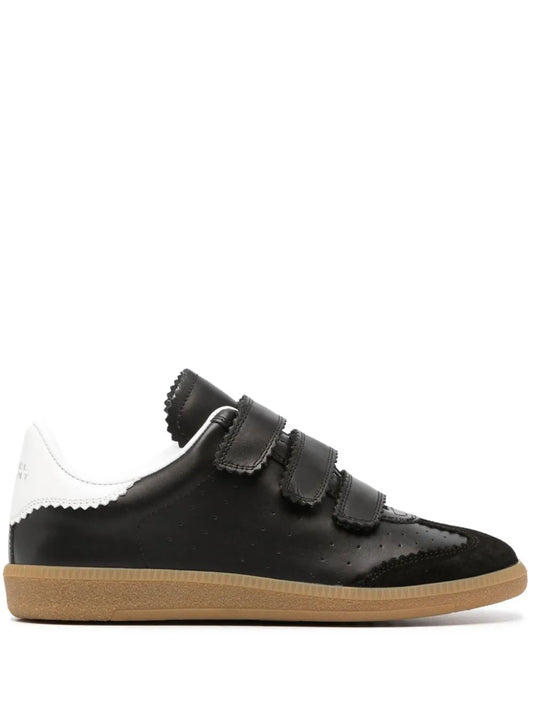 ISABEL MARANT Beth perforated touch-strap sneakers