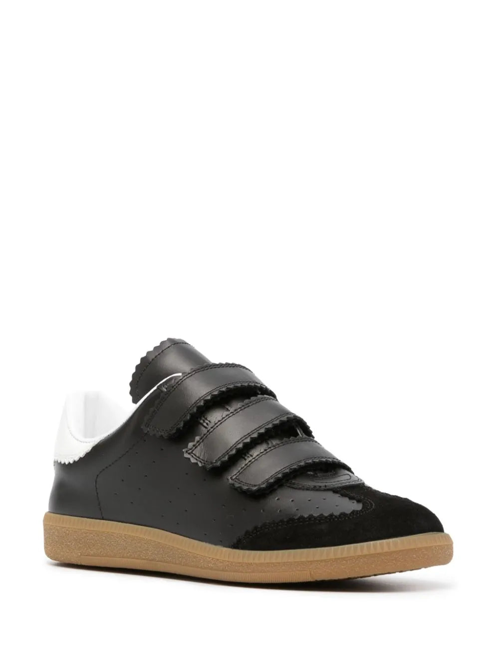 ISABEL MARANT Beth perforated touch-strap sneakers