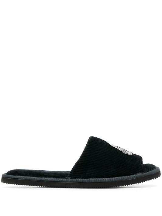 Desmond & Dempsey Sansindo tiger-print slippers