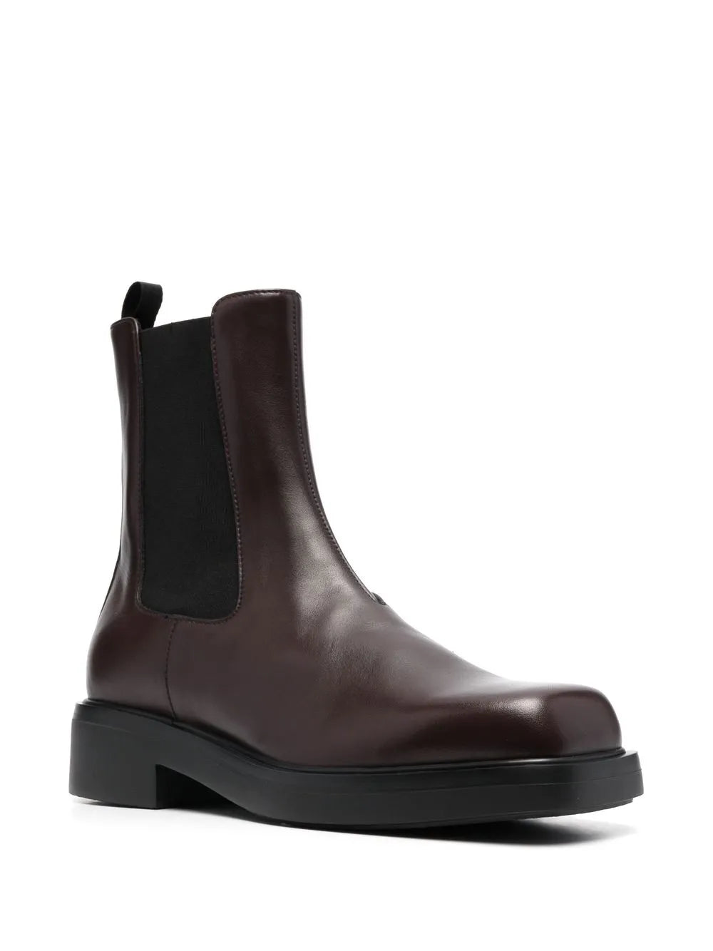 Prada square-toe chelsea ankle boots