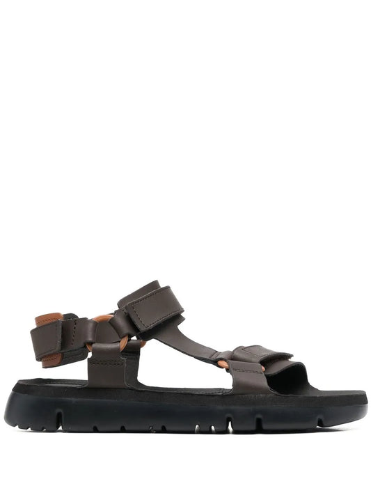 Camper Oruga leather touch-strap sandals