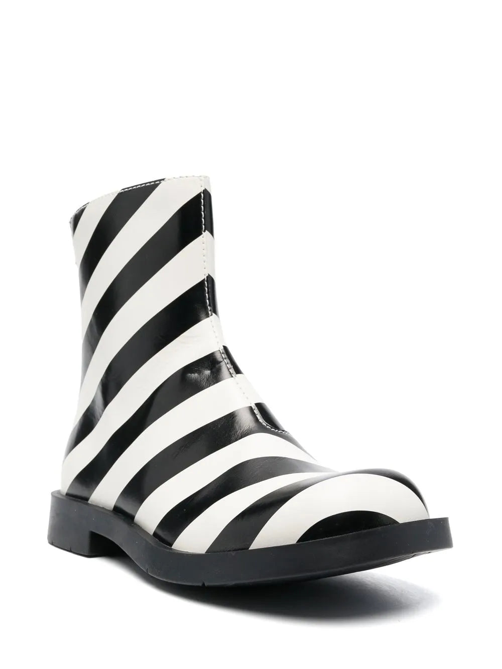 Camper striped ankle boots