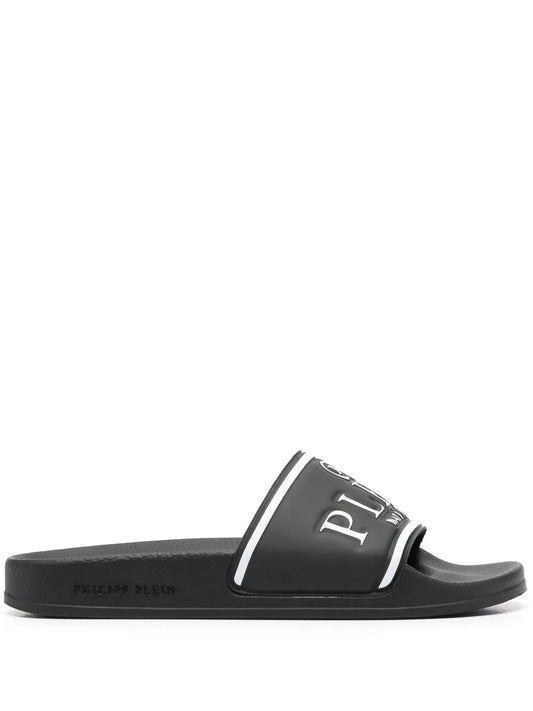 Philipp Plein logo print slides