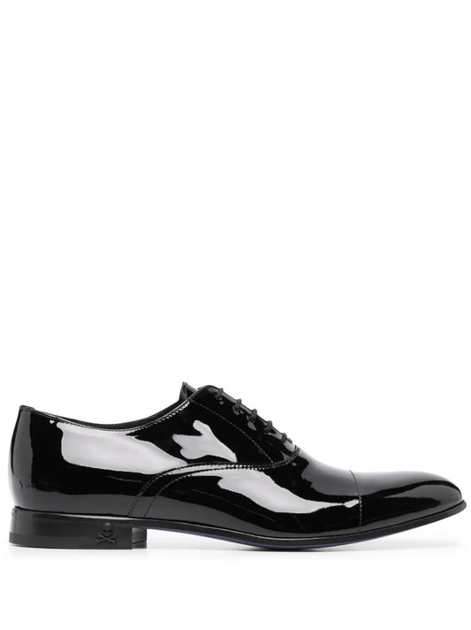 Philipp Plein patent-leather Oxford shoes