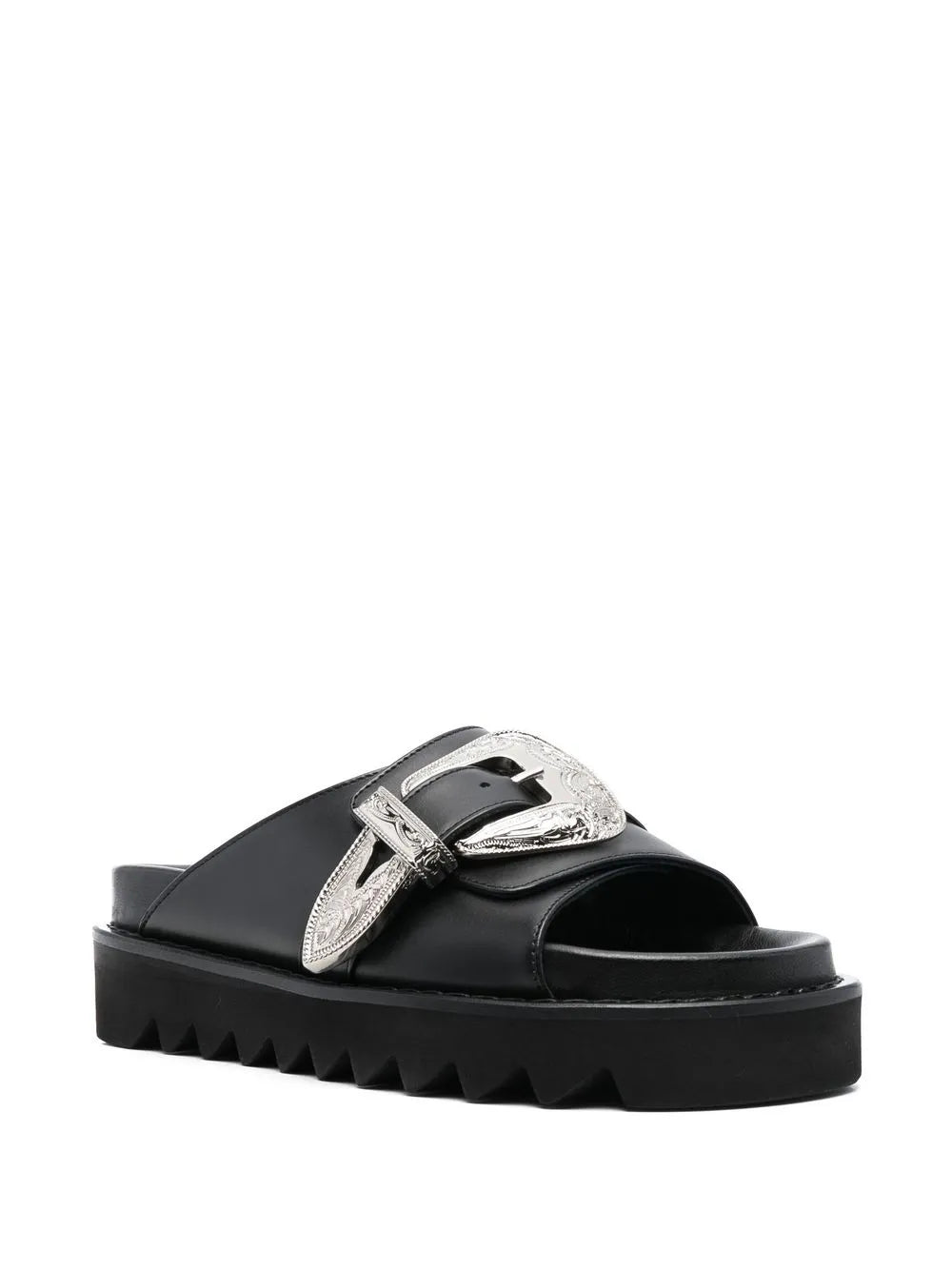 Toga Pulla buckle leather sandals