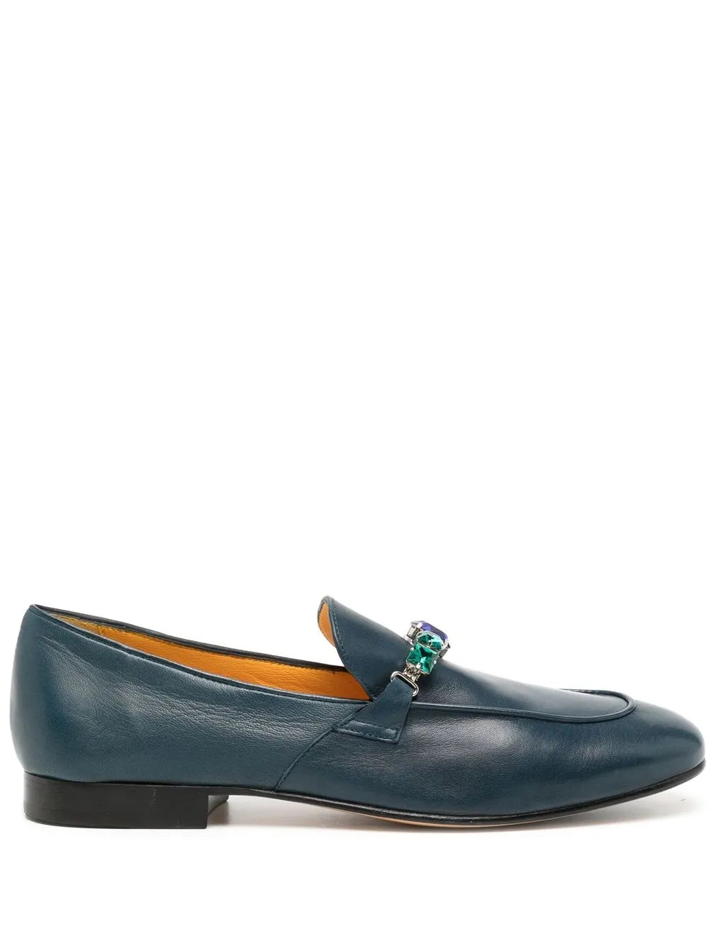 Madison.Maison crystal-embellished flat loafers