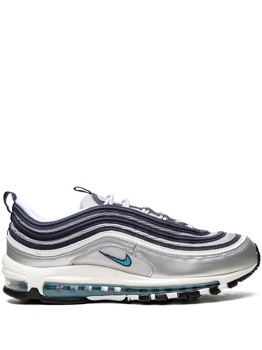 Nike Air Max 97 "Metallic Silver/Chlorine Blue" sneakers