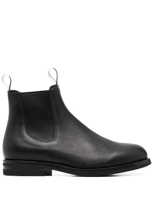 Scarosso William III leather Chelsea boots