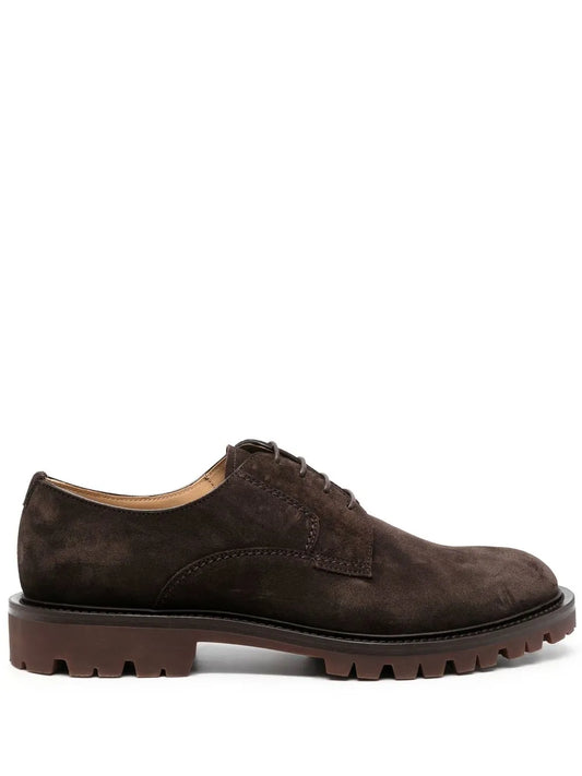 Scarosso Wooster III suede Derby shoes