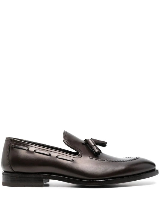 Henderson Baracco tassel-embellished almond-toe loafers