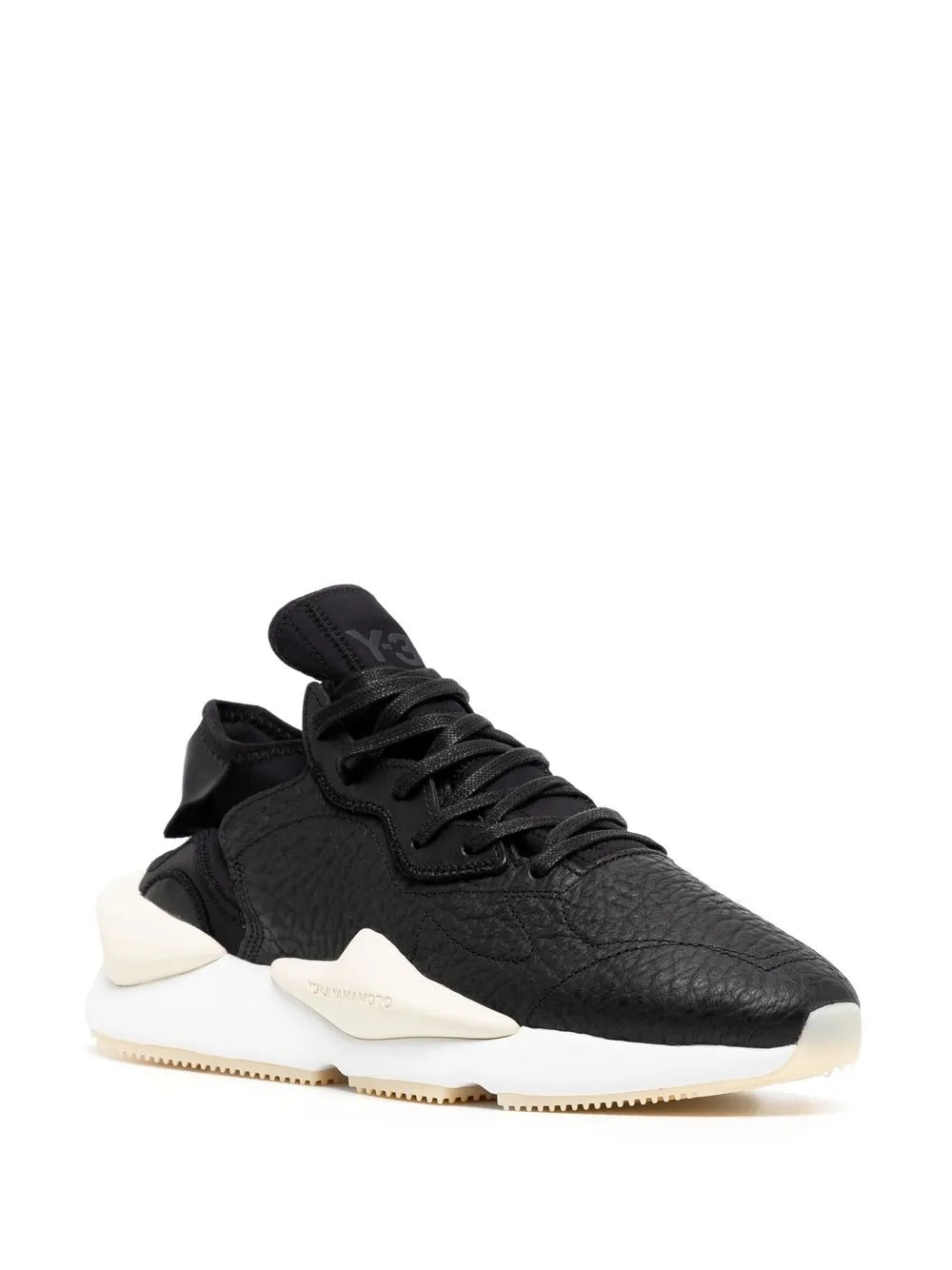 Y-3 Kaiwa leather sneakers