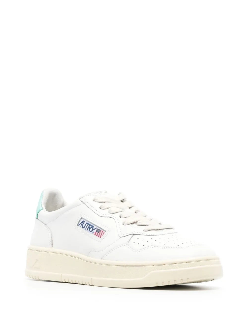 Autry logo-patch lace-up sneakers