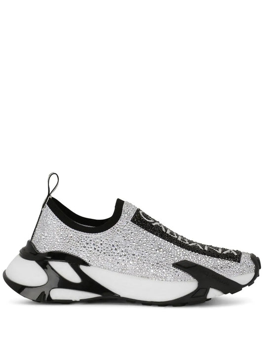 Dolce & Gabbana Fast rhinestone-embellished sneakers