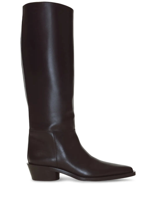 Proenza Schouler Bronco leather tall boots