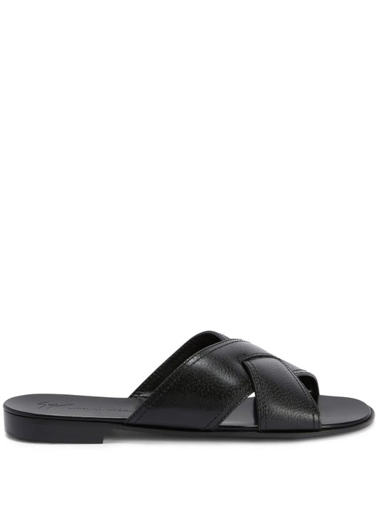 Giuseppe Zanotti Flavio crossed-leather sandals