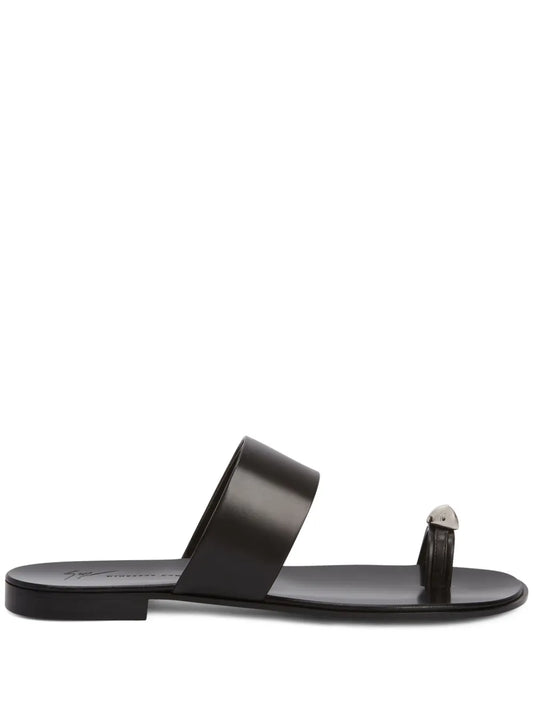 Giuseppe Zanotti Norbert leather slides