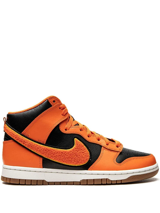 Nike Dunk High "Chenille - Safety Orange" sneakers