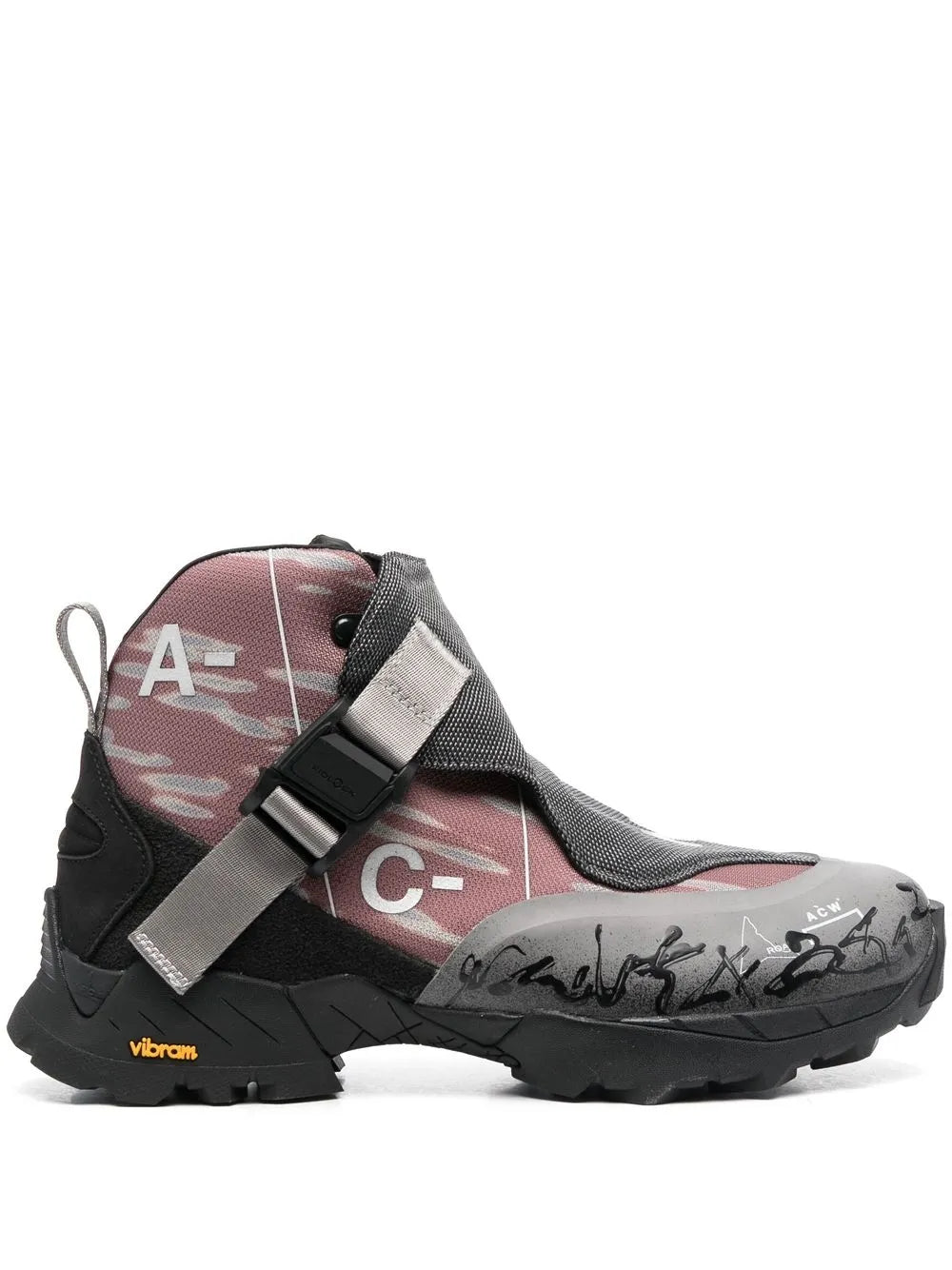 A-COLD-WALL* x ROA Andreas buckle-fastening boots