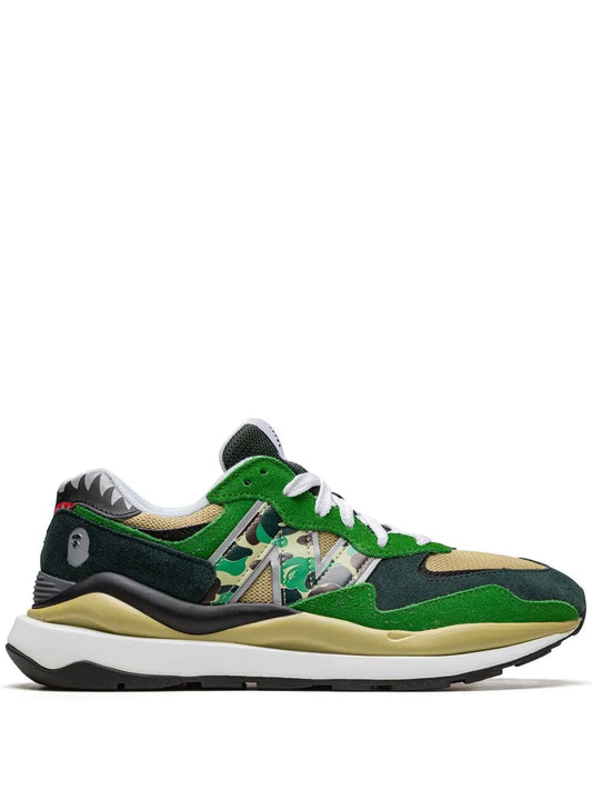 A BATHING APE® x New Balance 57/40 "Green/Camo" sneakers