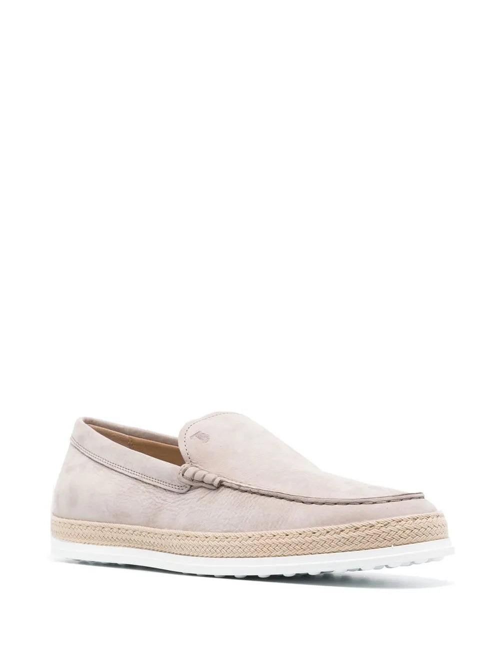 Tod's suede slip-on loafers