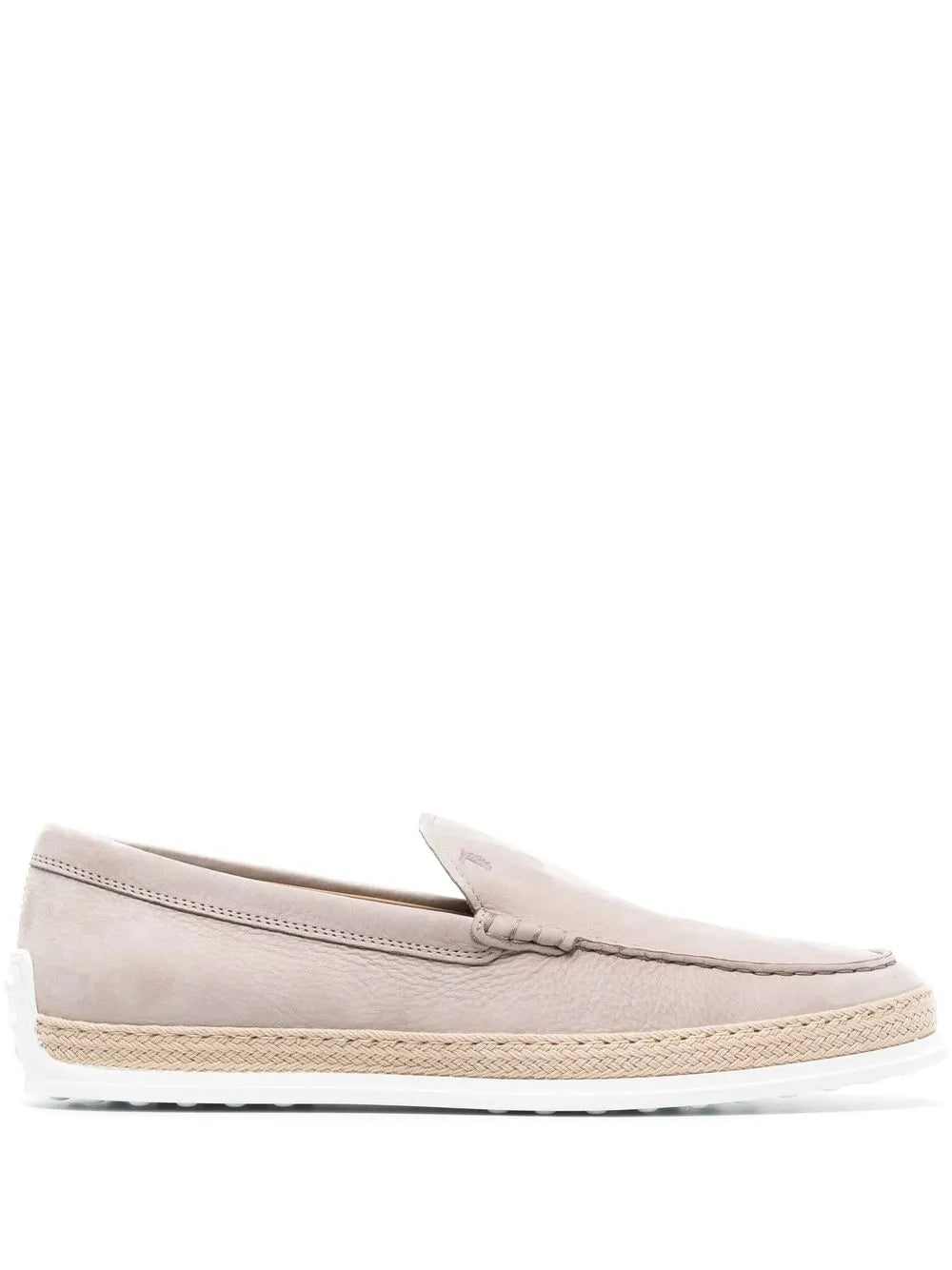 Tod's suede slip-on loafers