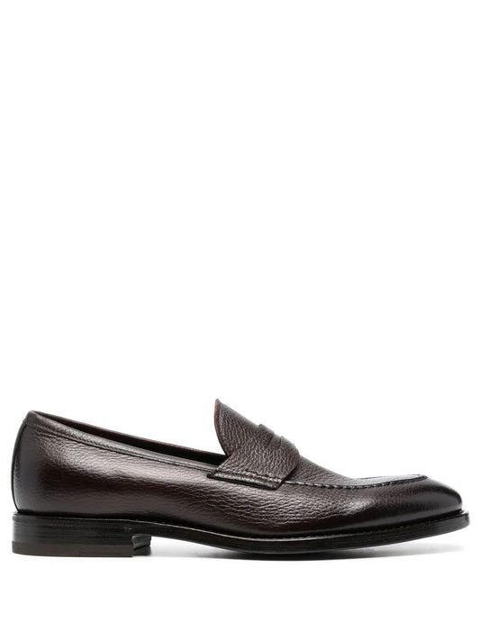 Henderson Baracco pebbled-finish slip-on loafers