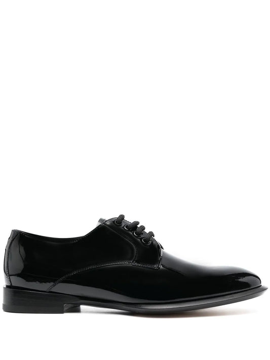 Alexander McQueen patent-leather Oxford shoes