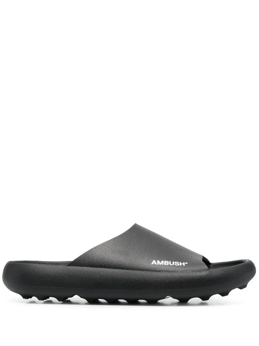 AMBUSH logo-print slide sandals