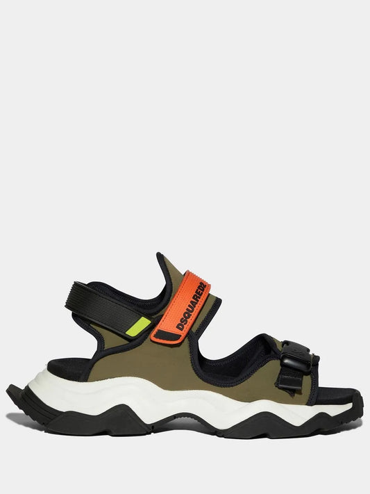 DSQUARED2 touch-strap sandals