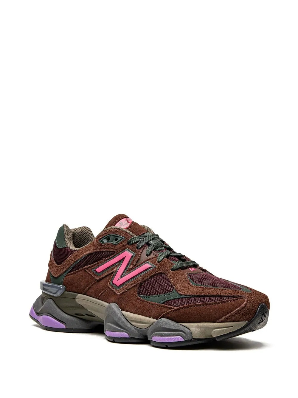 New Balance 9060 "Rich Oak/Burgundy" sneakers