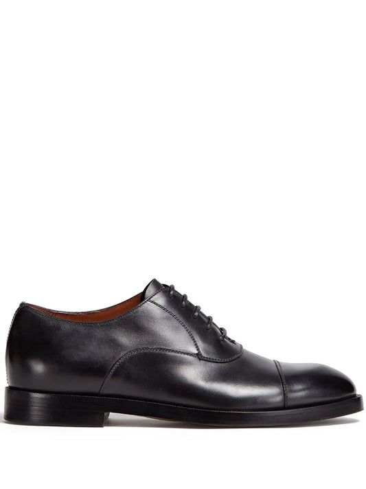 Zegna Torino leather oxford shoes
