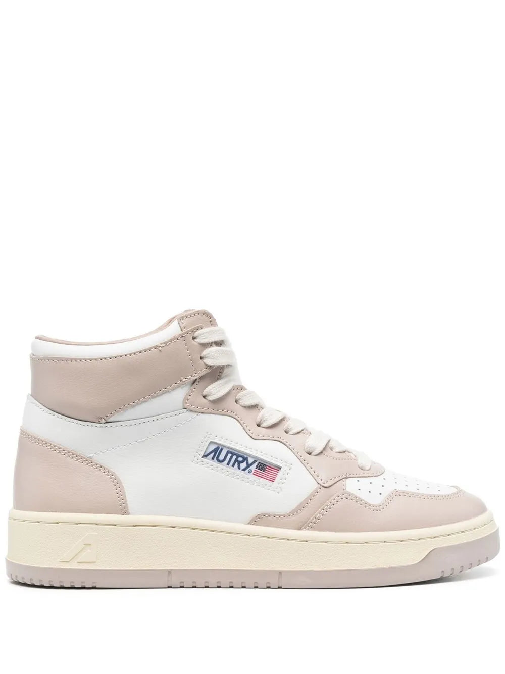 Autry logo-patch high-top sneakers