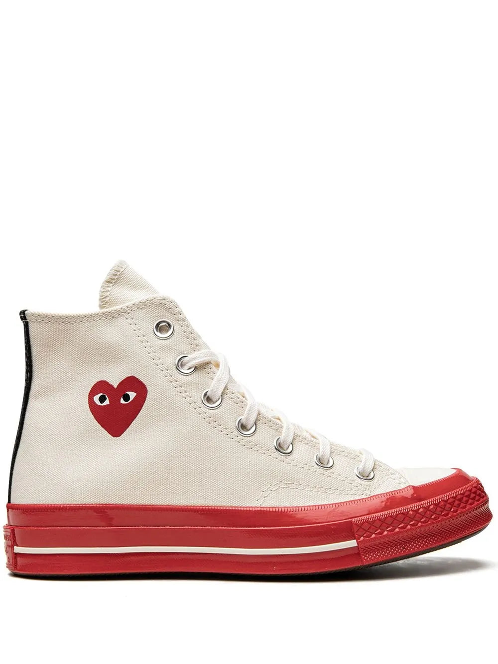 Converse x CdG Play Chuck 70 High "Pristine Red" sneakers