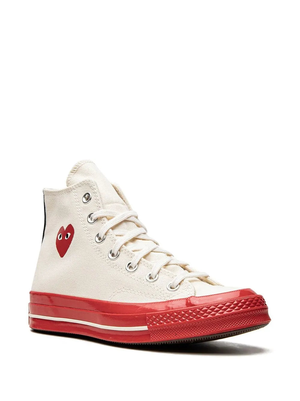 Converse x CdG Play Chuck 70 High "Pristine Red" sneakers
