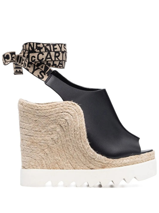 Stella McCartney Gaia wedge platform espadrilles