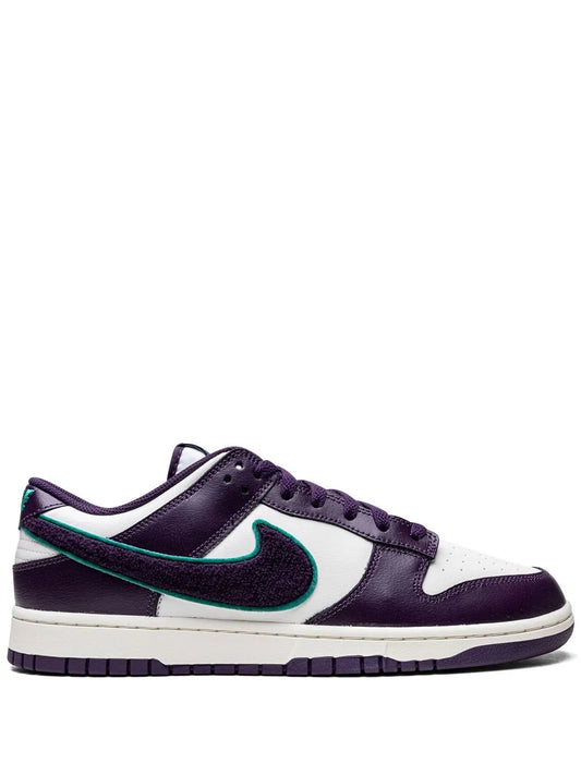 Nike Dunk Low "Chenille Swoosh - Grand Purple" sneakers